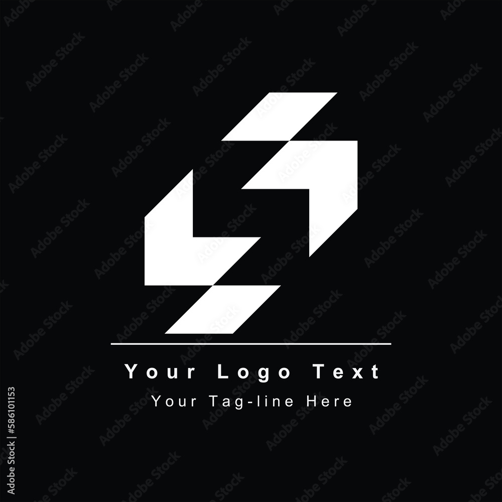 S letter design logo template icon S letter design logo template icon