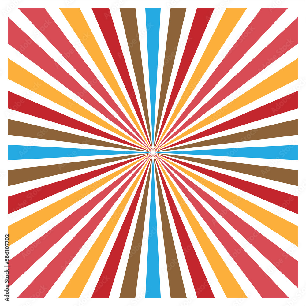Retro Radial Explosion Retro Radial Explosion