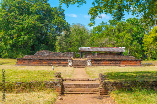 Ratnaprasada ruins at Anuradhapura at Sri Lanka photo