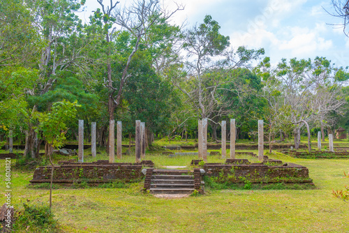 Ratnaprasada ruins at Anuradhapura at Sri Lanka photo