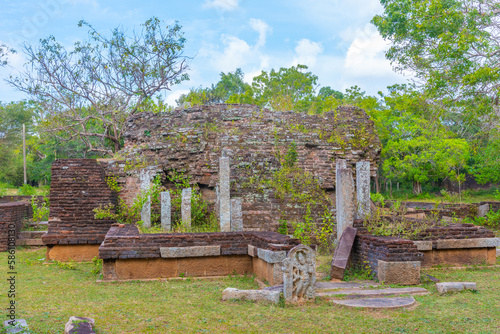 Ratnaprasada ruins at Anuradhapura at Sri Lanka photo