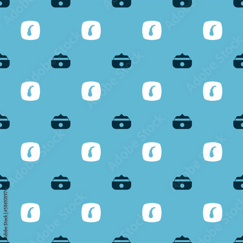Set Gel or wax for hair styling and Human follicle on seamless pattern. Vector