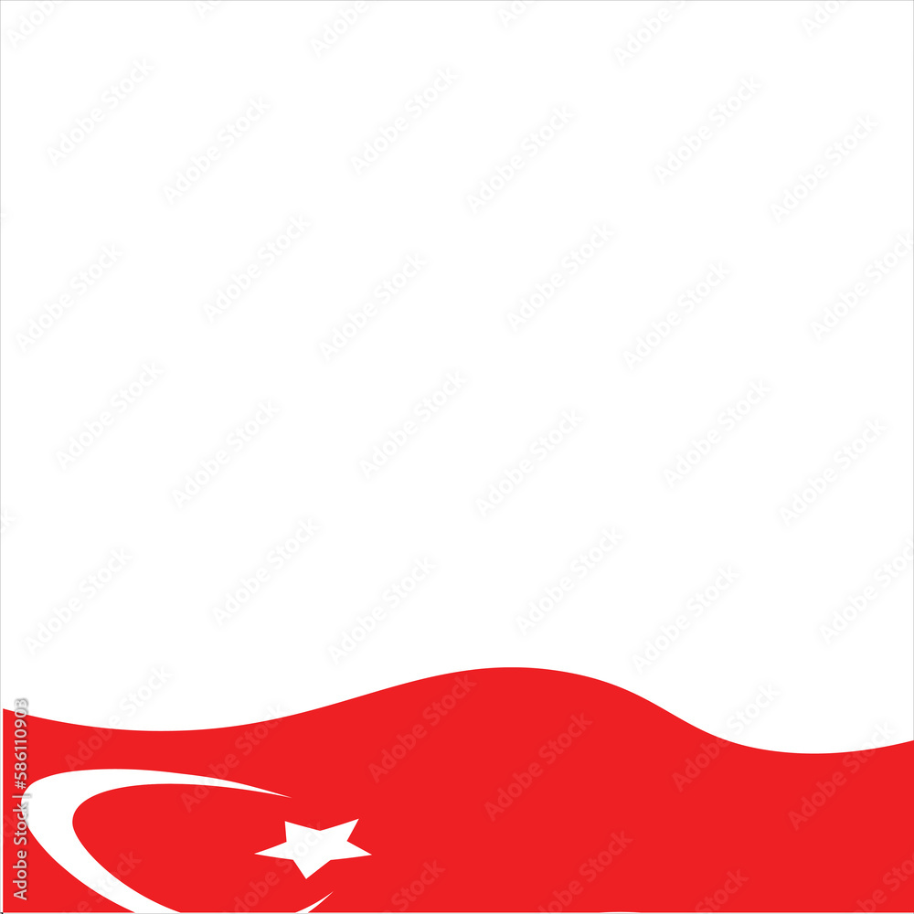 Turkey Country Flag
