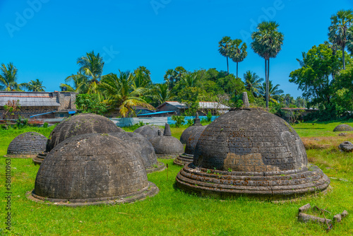 Kathurugoda Ancient Vihara located near Jaffna in Sri Lanka photo