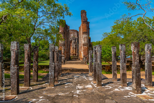 lankatilaka ruins at Polonnaruwa, Sri Lanka photo