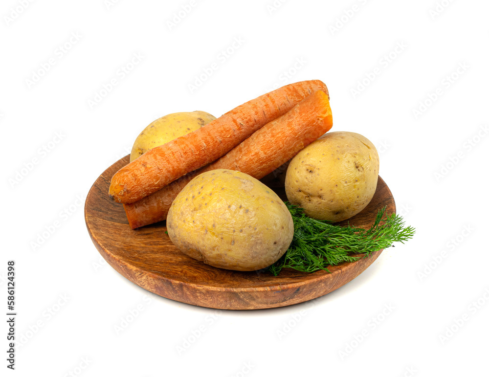 Boiled Potato in Skin Isolated, Whole Prepared Unpeeled Vegetables, Healthy Diet Ingredient, Boiled Potato Boiled Potato in Skin Isolated, Whole Prepared Unpeeled Vegetables, Healthy Diet Ingredient, Boiled Potato