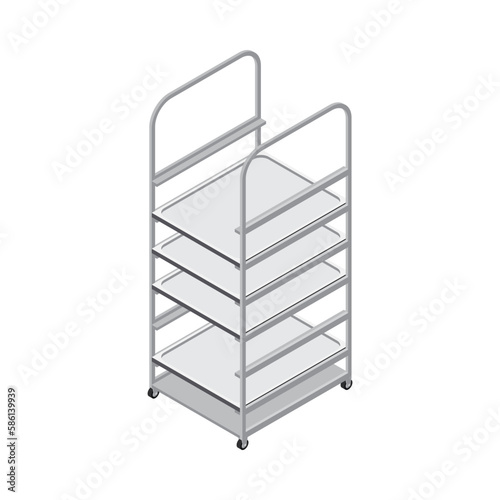 Isometric Rack Illustration