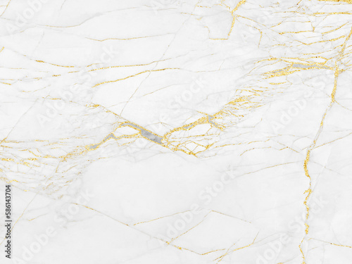 White and gold marble texture background design for your creative design, Horizontal image.	
