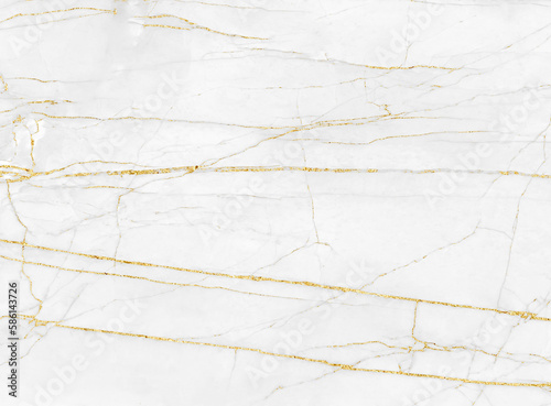 White and gold marble texture background design for your creative design, Horizontal image.	
