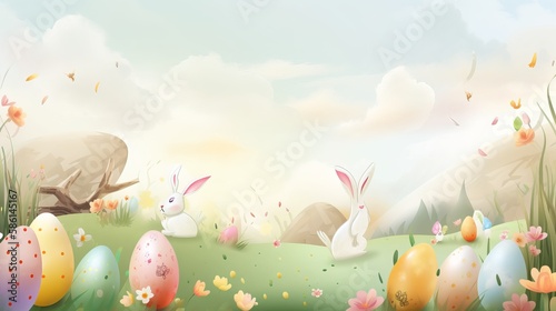 Easter Day, Background - Generative AI
