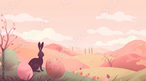 Easter Day, Background - Generative AI © ImageMaster