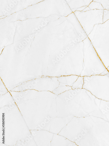 White and gold marble texture background design for your creative design, Vertical image.