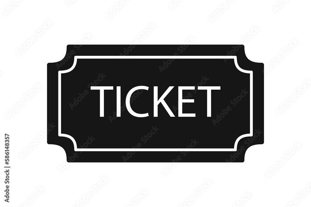 entry-ticket-silhouette-black-pass-airline-ticket-movie-ticket