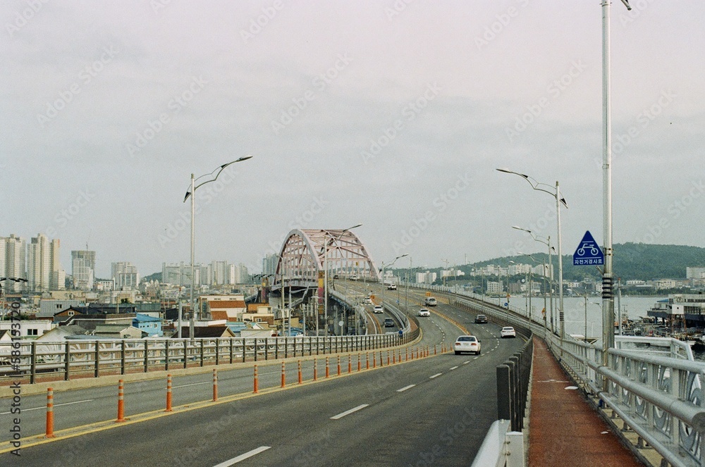 old town by the sea, gangwondo 속초 도심 풍경