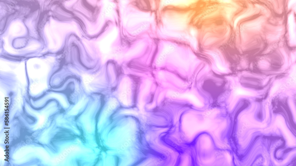 Fluid Artistry: A Mesmerizing Computer-Generated Animation of Abstract Watercolor Mixing, Blending, and Flowing in a Symphony of Colors, Ink motion transition drop in high resolution.