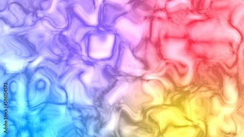 Fluid Artistry: A Mesmerizing Computer-Generated Animation of Abstract Watercolor Mixing, Blending, and Flowing in a Symphony of Colors, Ink motion transition drop in high resolution.