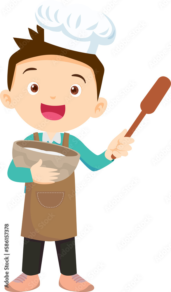 happy child baking together at kitchen ,Kids Chef Cookies happy child baking together at kitchen ,Kids Chef Cookies
