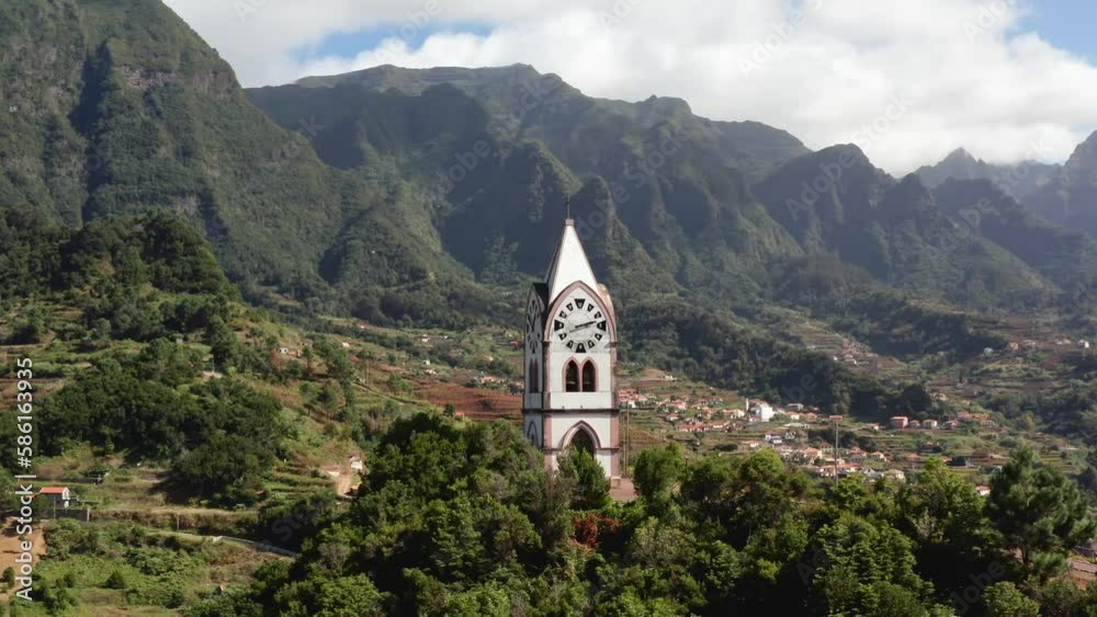 Capelinha de Nossa Senhora de Fátima aerial view