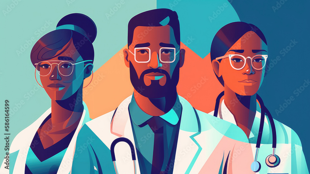 Each doctor brings their unique expertise to the team. Generative AI