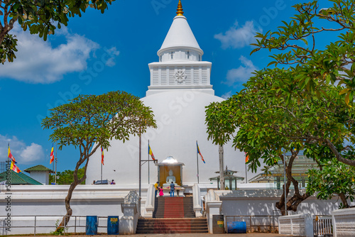 Kirivehara (Kiri Vehera) shrine at Kataragama, Sri Lanka photo