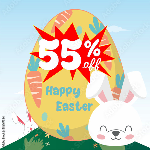 Easter Egg Happy Easter discount off
