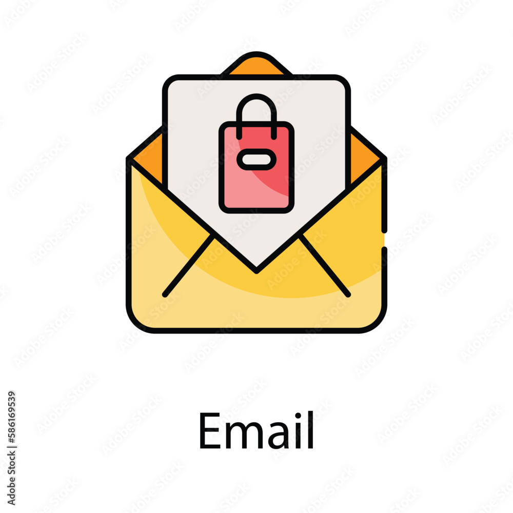 Email icon. Suitable for Web Page, Mobile App, UI, UX and GUI design. Email icon. Suitable for Web Page, Mobile App, UI, UX and GUI design.