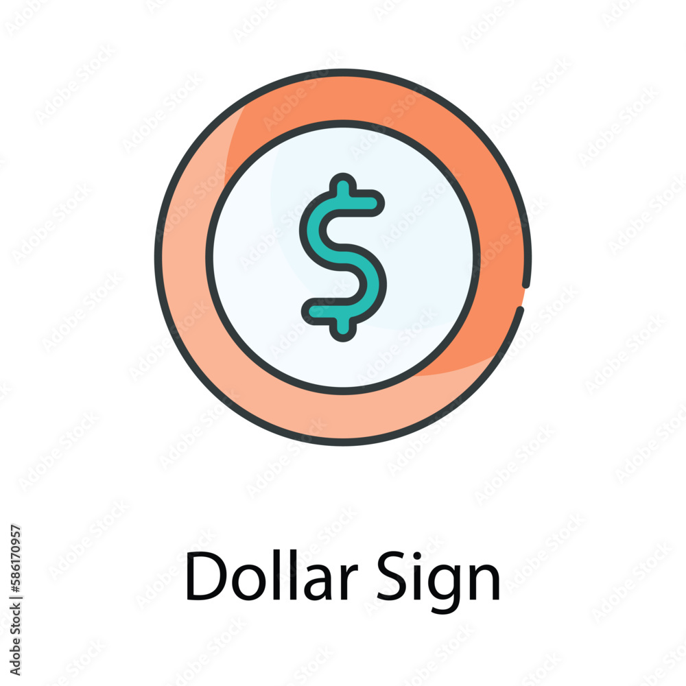Dollar Sign icon. Suitable for Web Page, Mobile App, UI, UX and GUI design. Dollar Sign icon. Suitable for Web Page, Mobile App, UI, UX and GUI design.