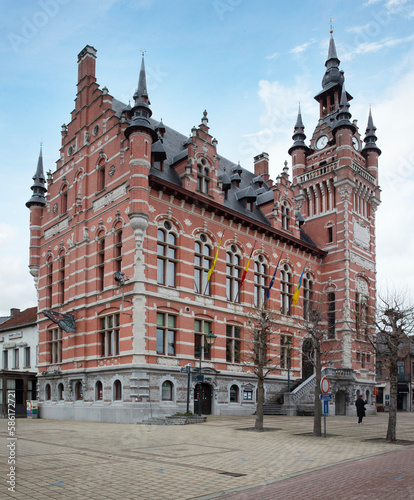 City of Kruibeke Vlaanderen Belgie. City hall