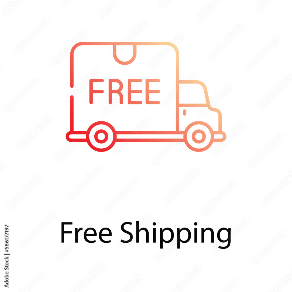 Free Shipping icon. Suitable for Web Page, Mobile App, UI, UX and GUI design. Free Shipping icon. Suitable for Web Page, Mobile App, UI, UX and GUI design.