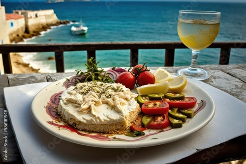 Delicious Mediterranean Food (Generative AI)