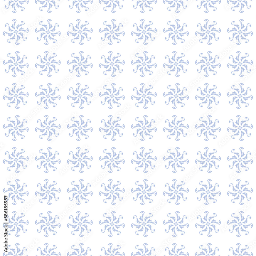 Contemporary pattern with abstract graphic elements. Vector seamless pattern for surface design.