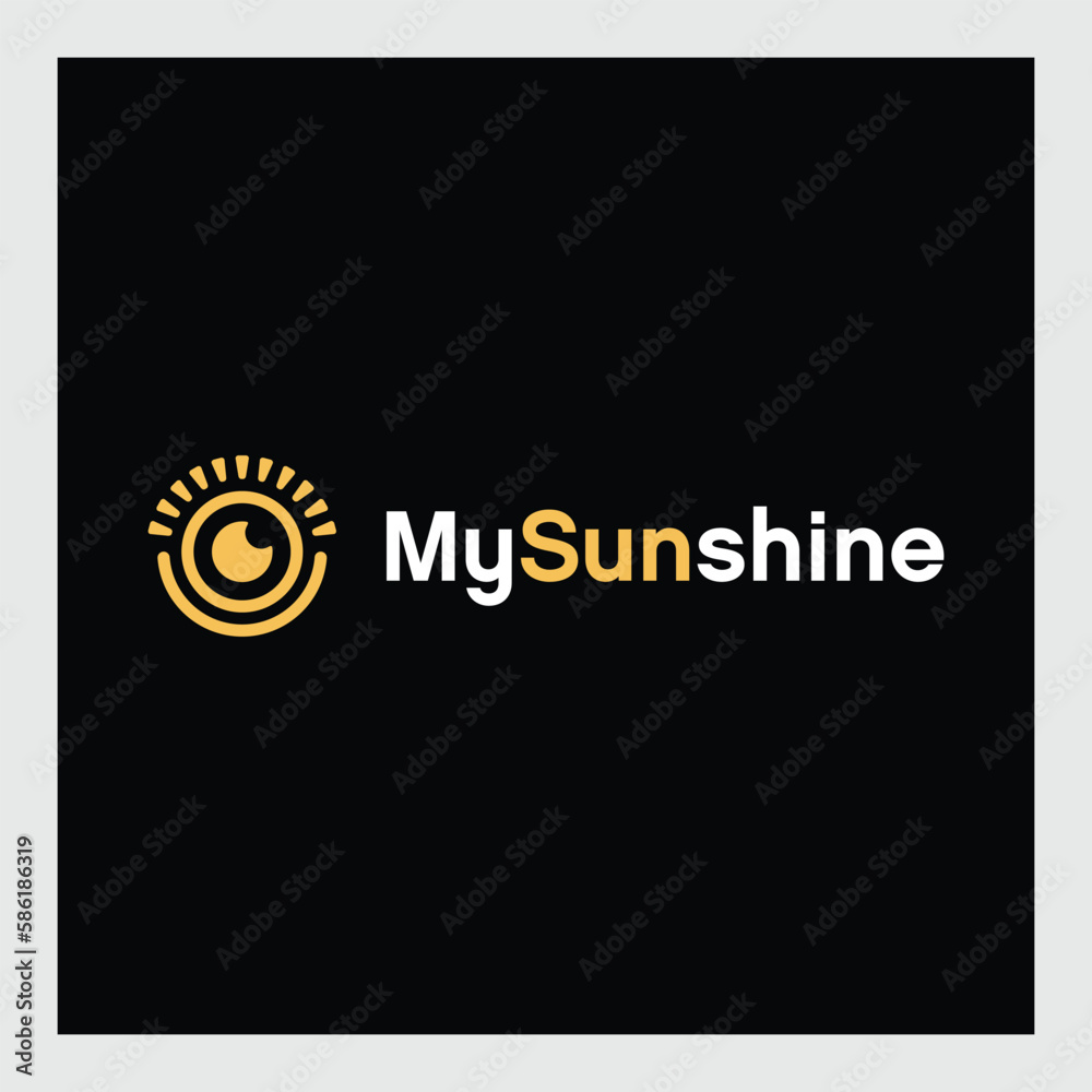 sun logo and sun icon Vector design Template. Vector Illustrator Eps.10