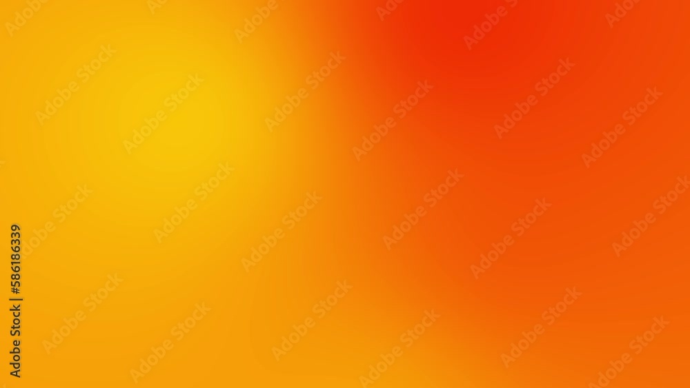 Abstract neon yellow and orange color gradient background. Seamless