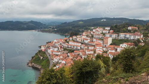Small beautiful town of Asturias, Lastres, Spain, Europe © Silvia