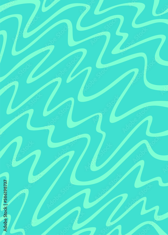 Abstract seamless background with wavy lines pattern