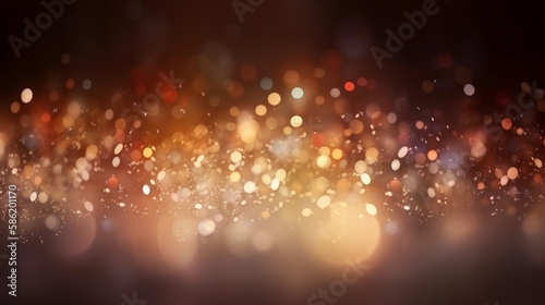 Shine confetti background. Illustration AI Generative