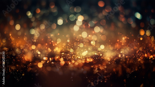 Shine confetti background. Illustration AI Generative