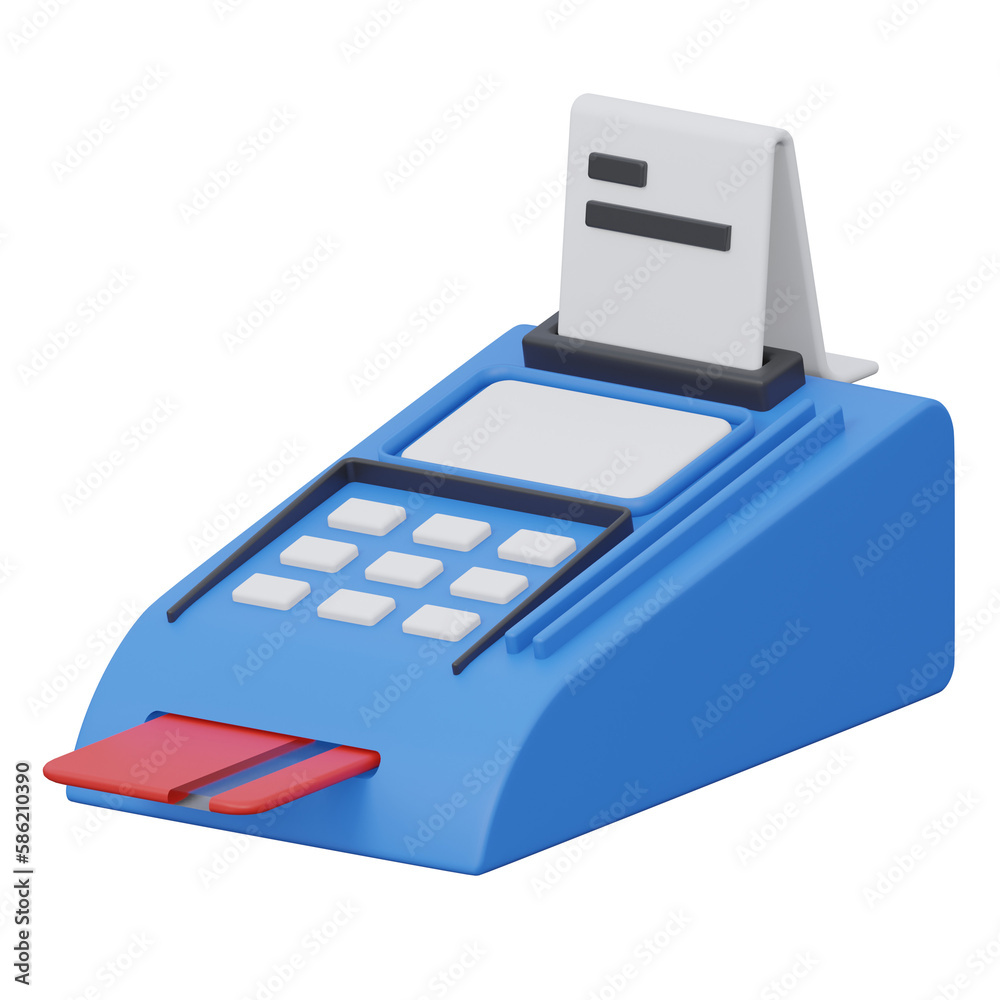 no transaction 3d render icon illustration with transparent background