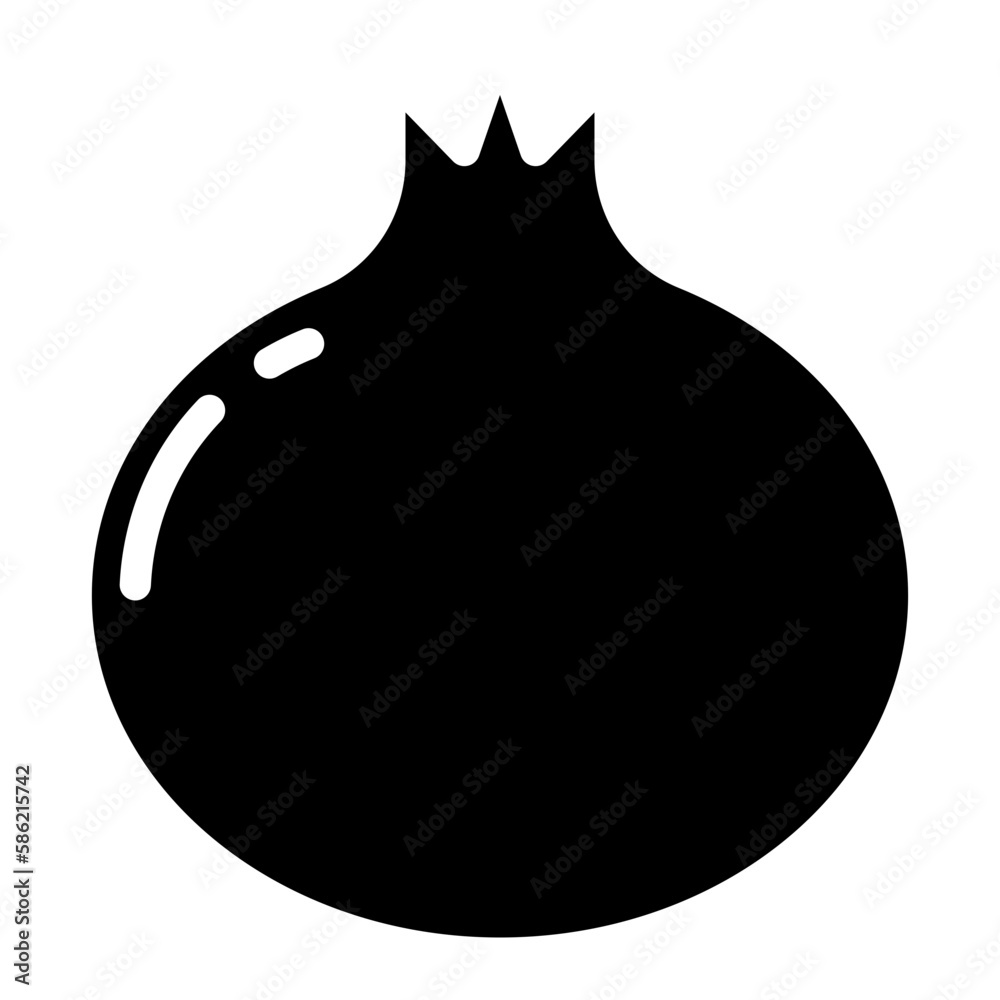 pomegranate glyph pomegranate glyph