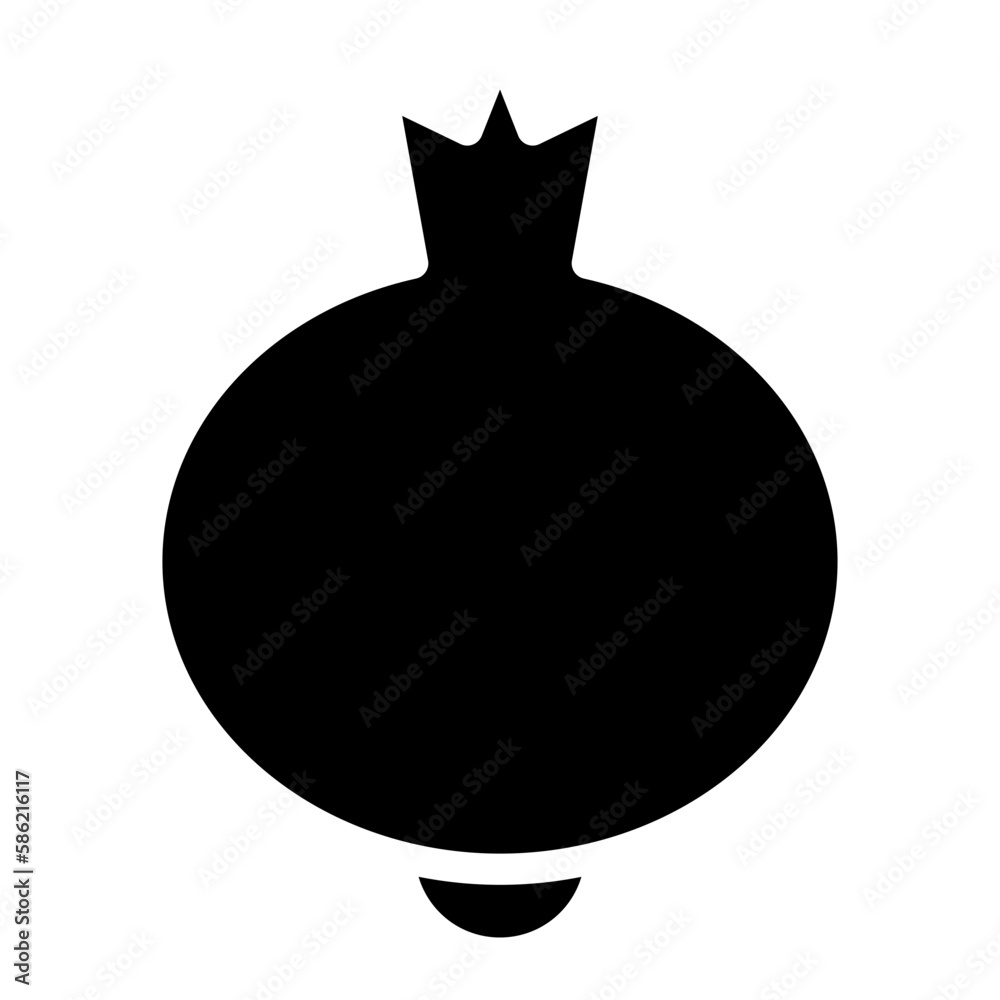 pomegranate glyph pomegranate glyph