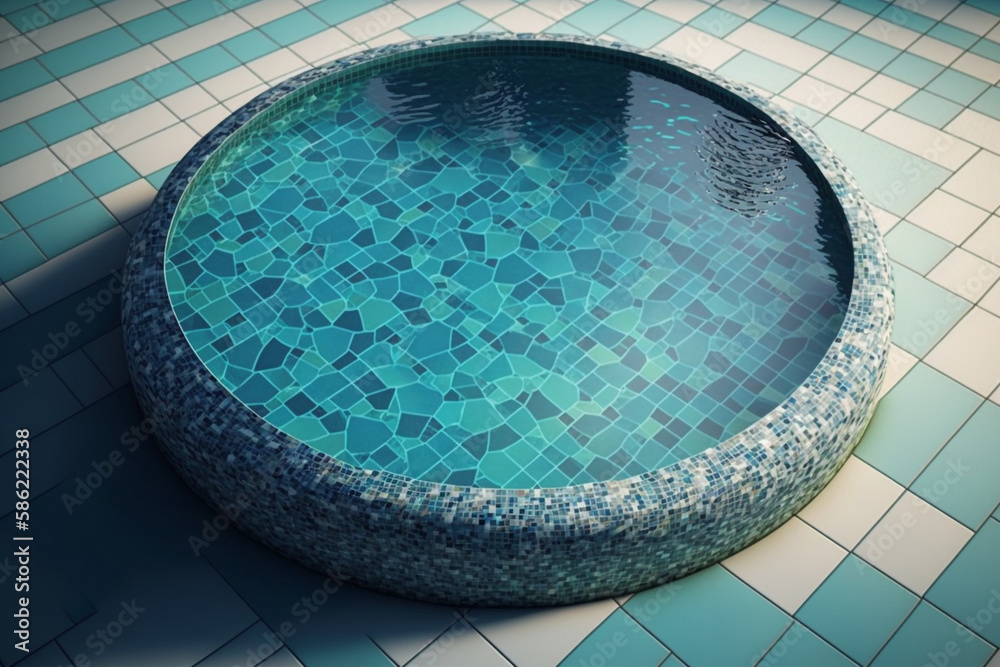 Swimming pool , Generative AI	