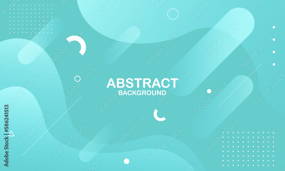 Abstract blue background with wave. Vector illustration