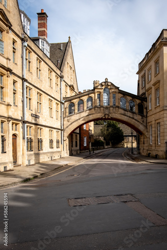 Fototapeta Naklejka Na Ścianę i Meble -  Oxford historic city center bridge of sighs