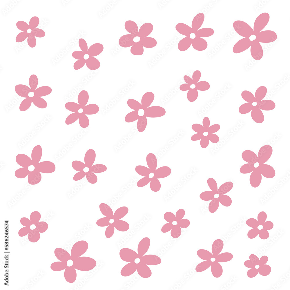 blossom pattern design
