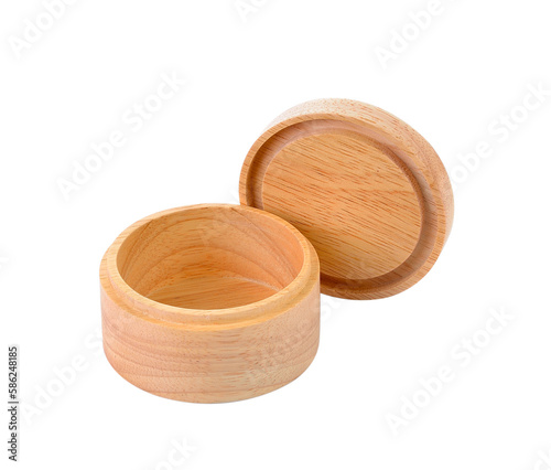 Wood box isolated on transparent png