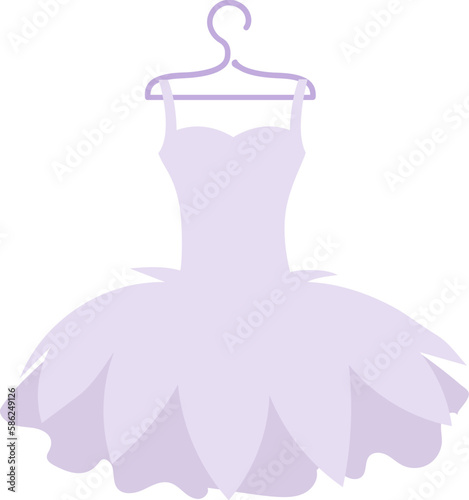 Cute Little Ballerina Purple Tutu photo