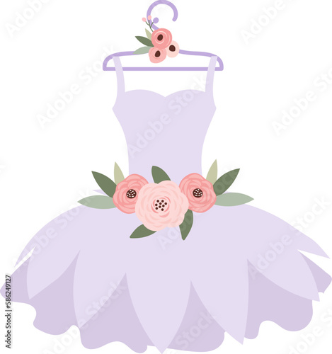 Cute Little Ballerina Purple Tutu photo