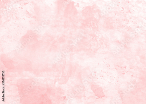 Pink watercolor background © Irvan