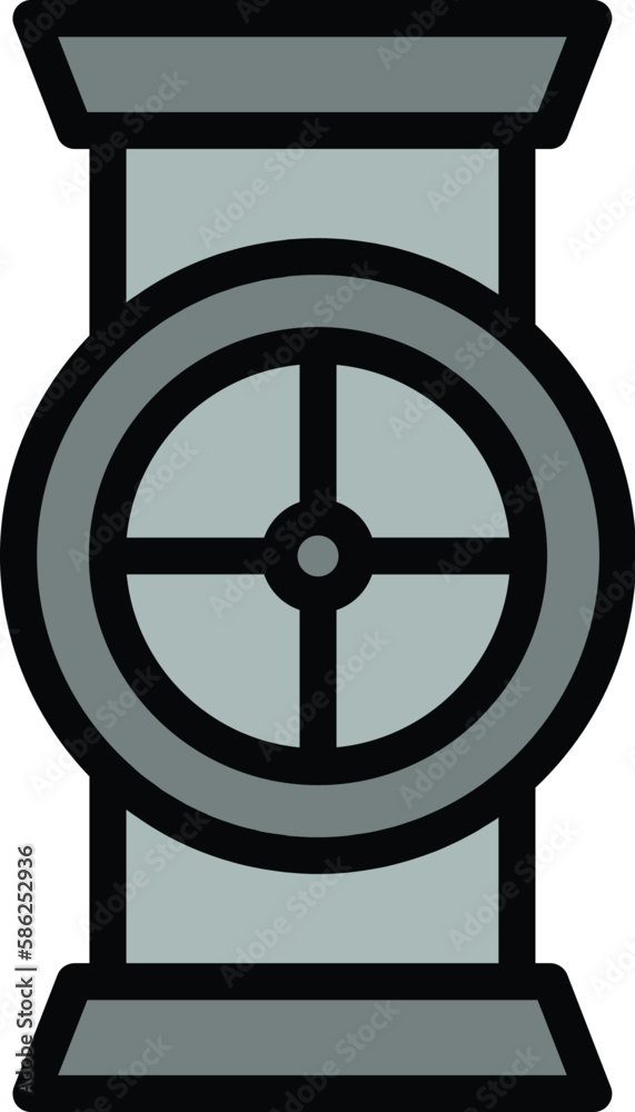 Tap kerosene icon. Outline Tap kerosene vector icon for web design isolated on white background color flat Tap kerosene icon. Outline Tap kerosene vector icon for web design isolated on white background color flat