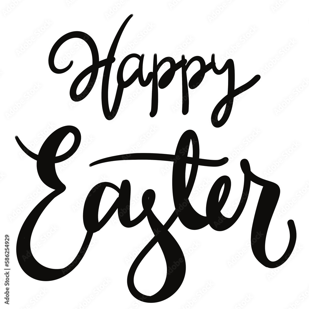 Fototapeta premium Ester Black & White PNG